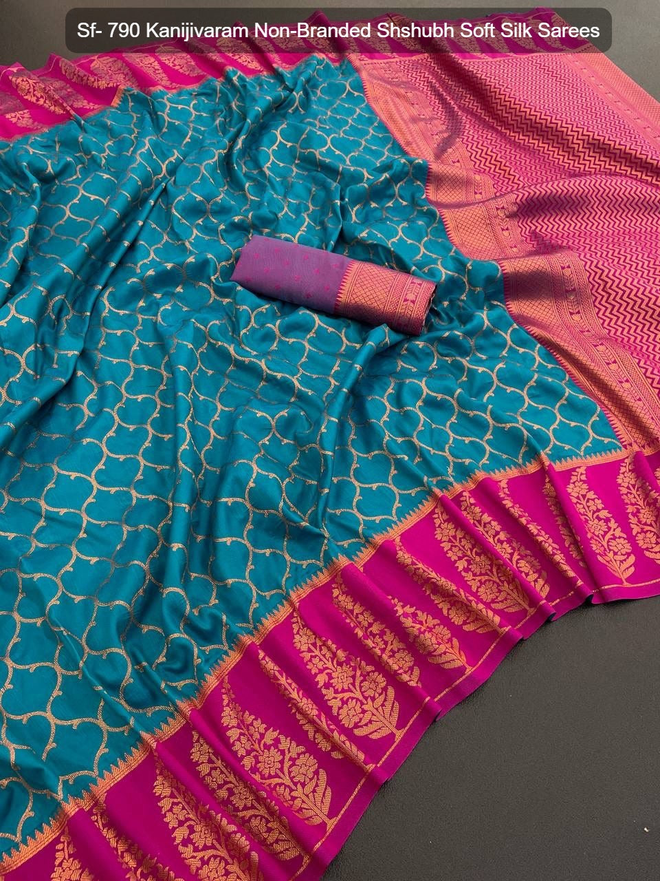 Sf- 790 Kanijivaram Non-Branded Shshubh Soft Silk Sarees