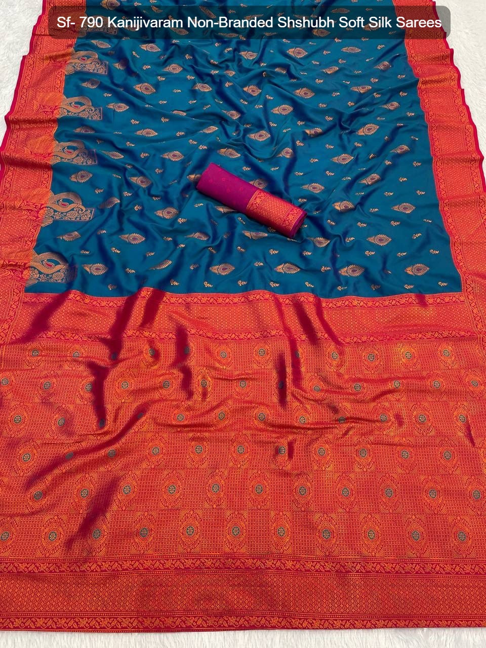 Sf- 790 Kanijivaram Non-Branded Shshubh Soft Silk Sarees