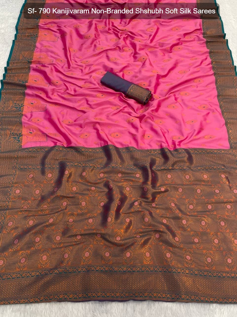 Sf- 790 Kanijivaram Non-Branded Shshubh Soft Silk Sarees