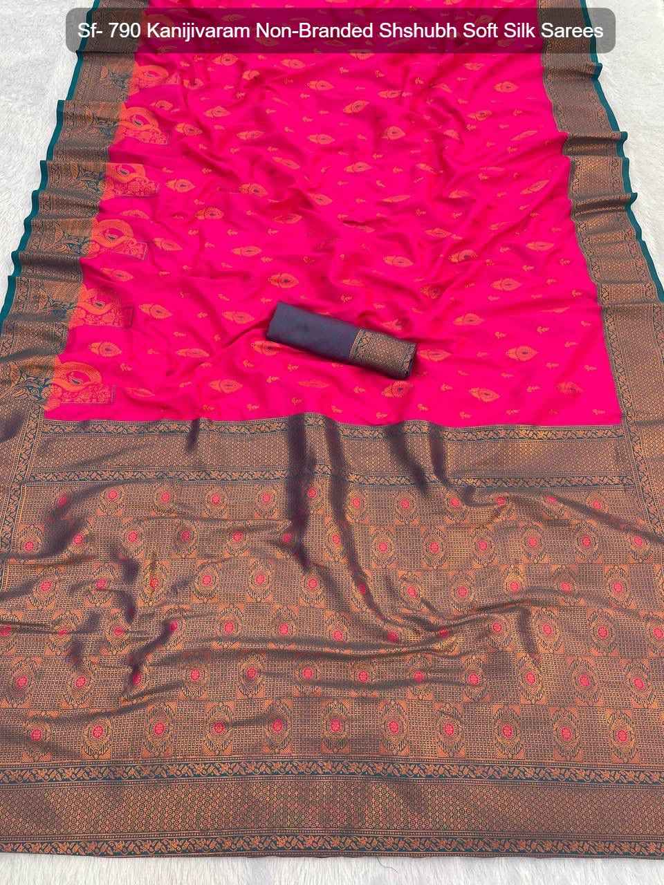 Sf- 790 Kanijivaram Non-Branded Shshubh Soft Silk Sarees
