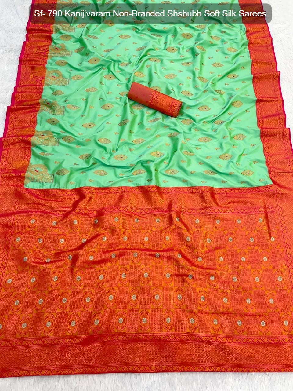 Sf- 790 Kanijivaram Non-Branded Shshubh Soft Silk Sarees