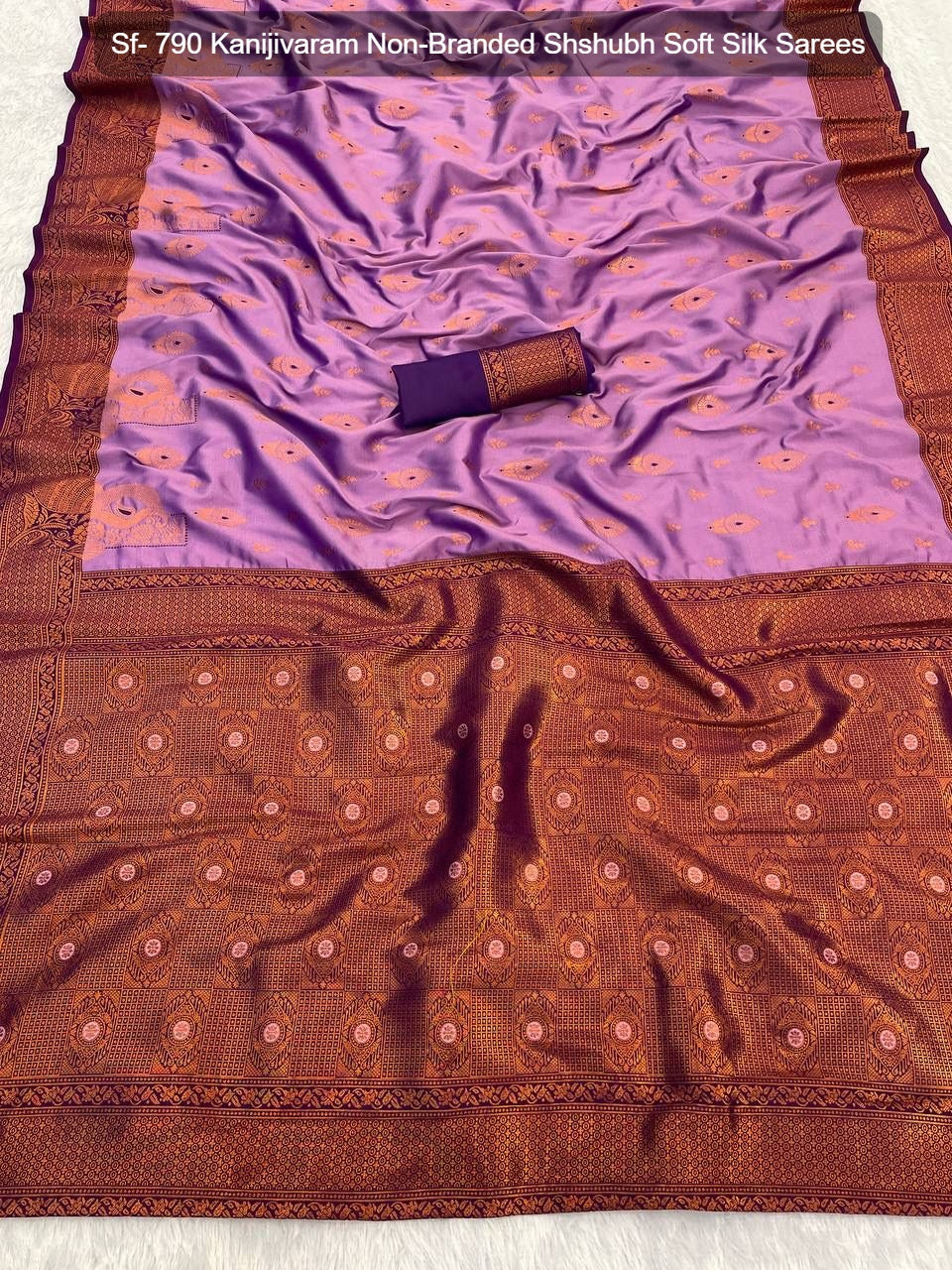 Sf- 790 Kanijivaram Non-Branded Shshubh Soft Silk Sarees