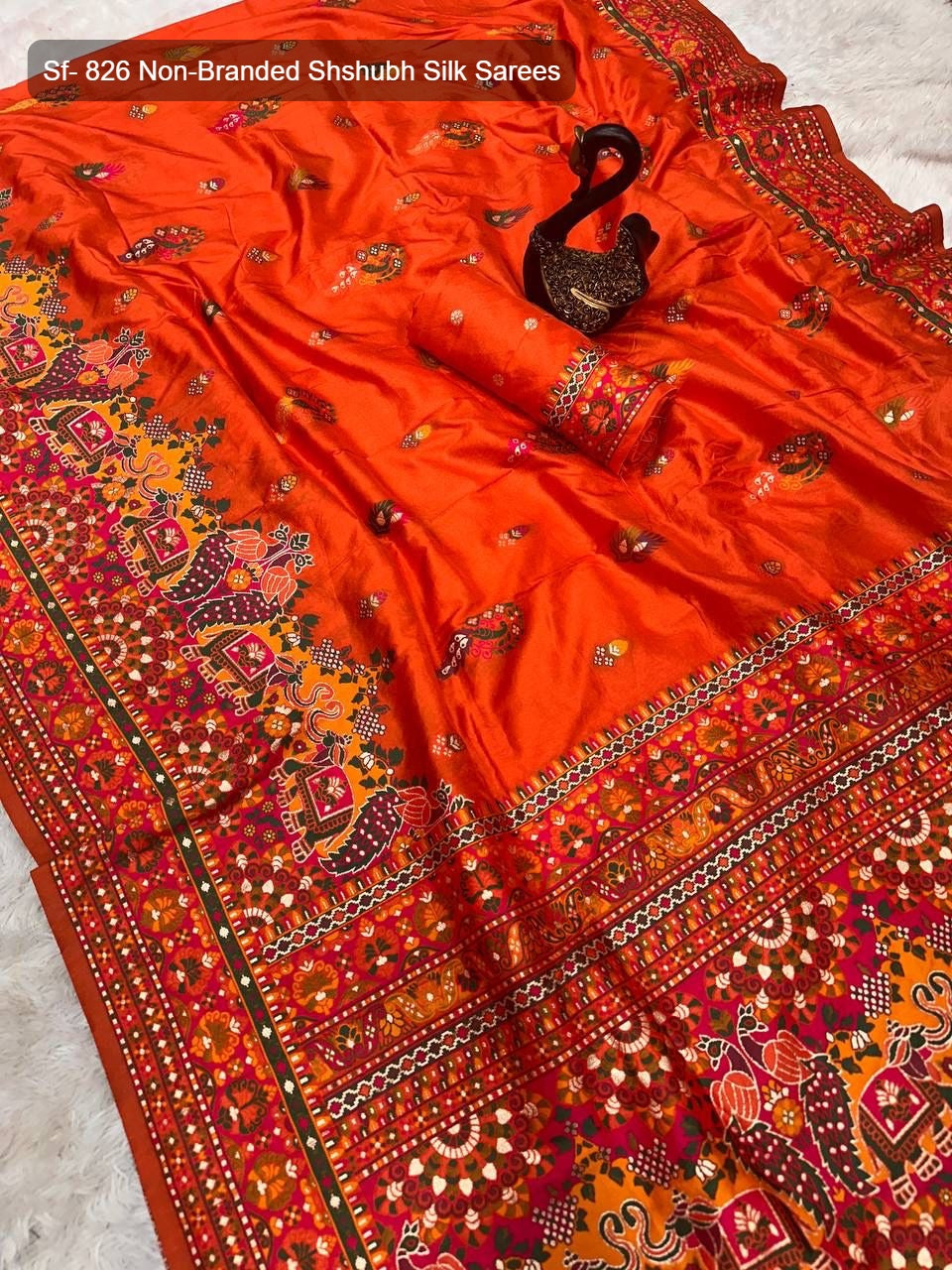 Sf- 826 Non-Branded Shshubh Silk Sarees