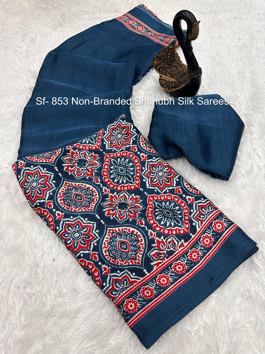Sf- 853 Non-Branded Shshubh Silk Sarees