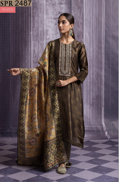 Shaaz 2487 Naariti Silk Unstitched Suits