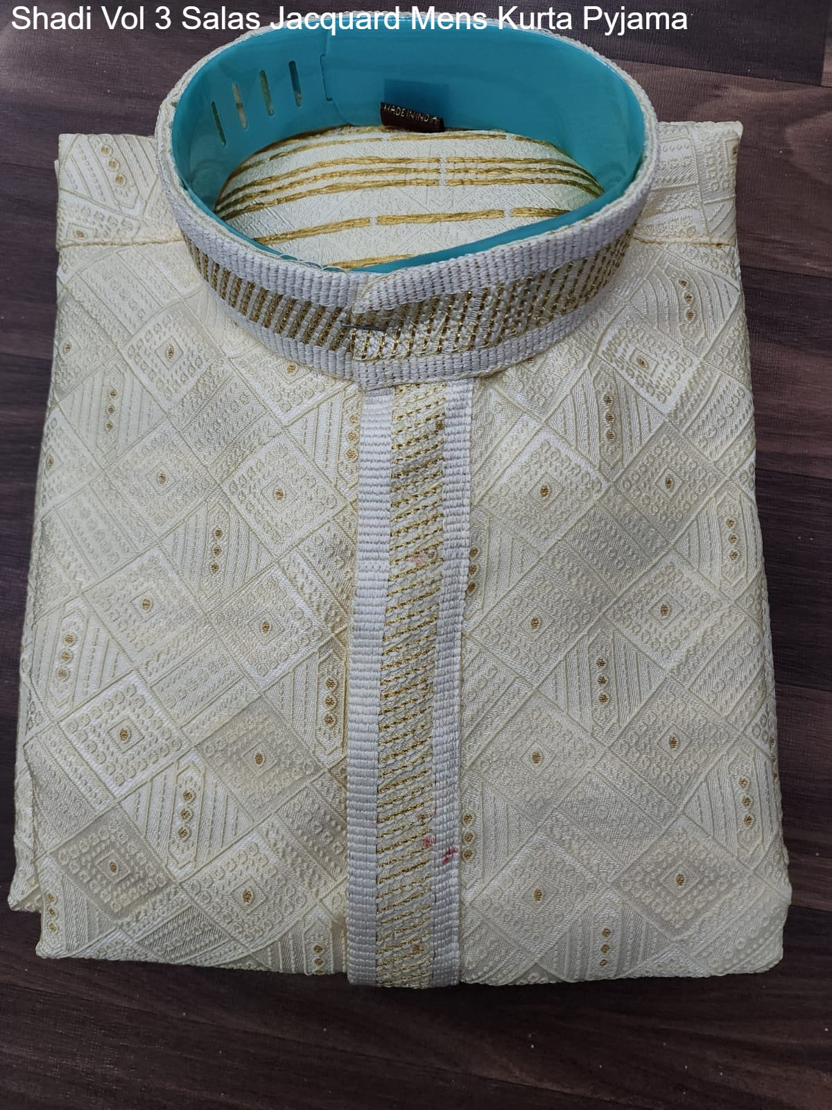 Shadi Vol 3 Salas Jacquard Mens Kurta Pyjama