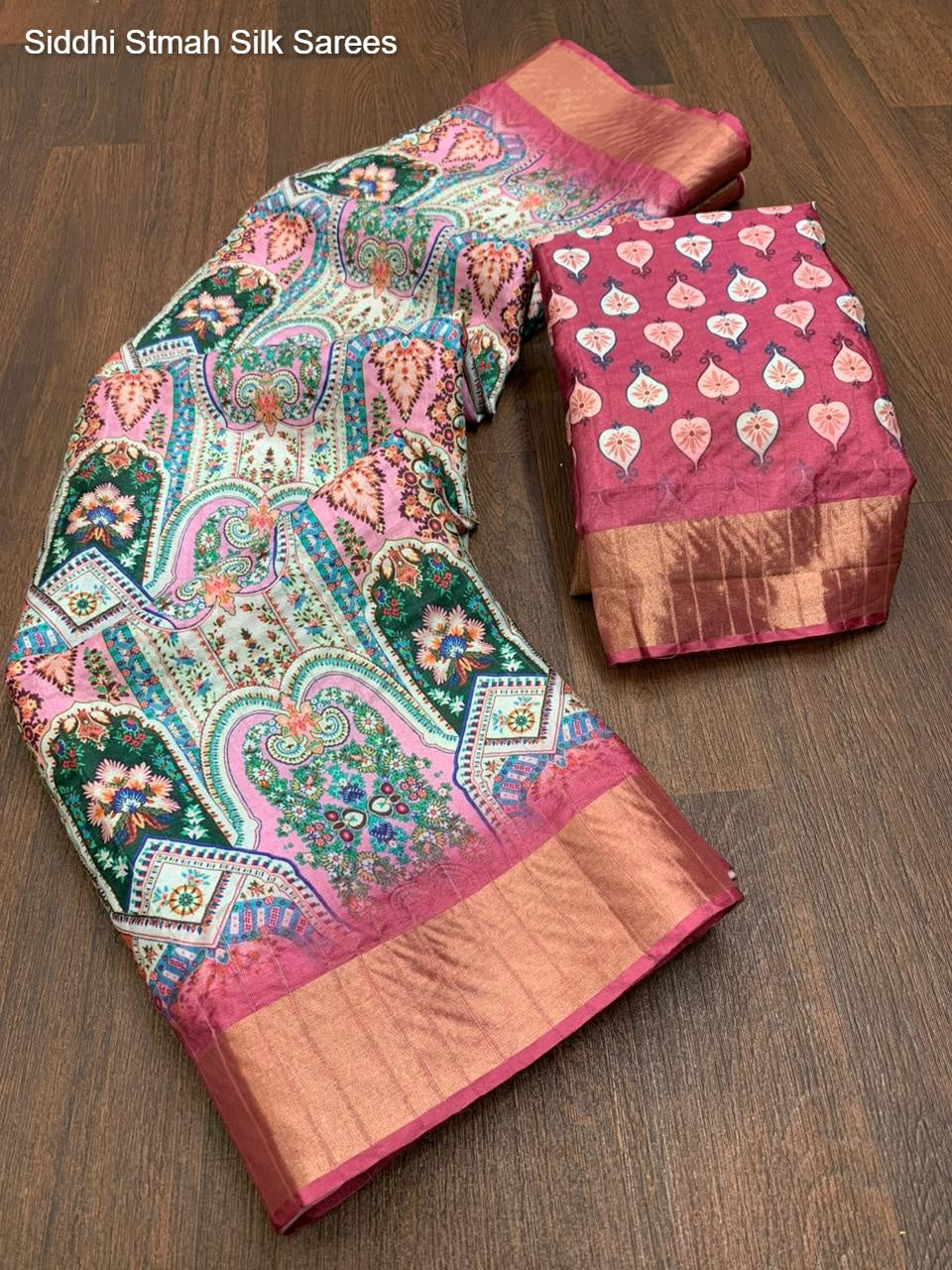Siddhi Stmah Silk Sarees