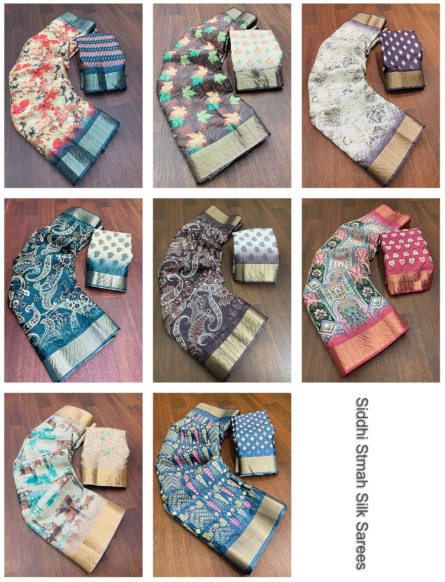 Siddhi Stmah Silk Sarees