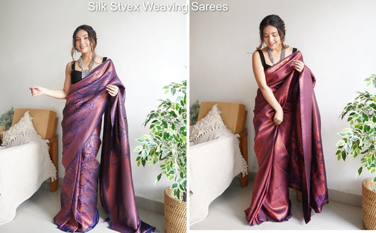 Silk Stvex Weaving Sarees