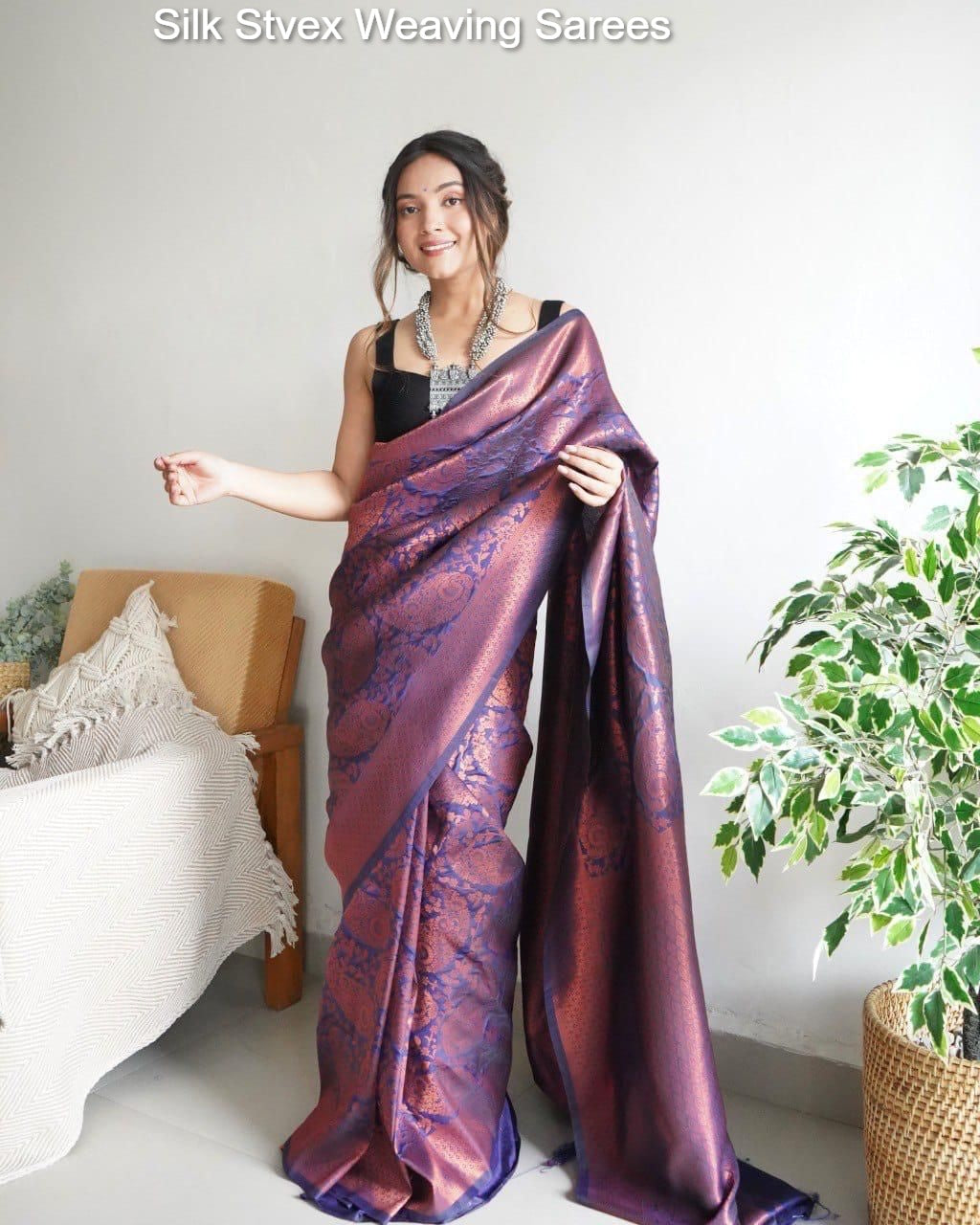 Silk Stvex Weaving Sarees