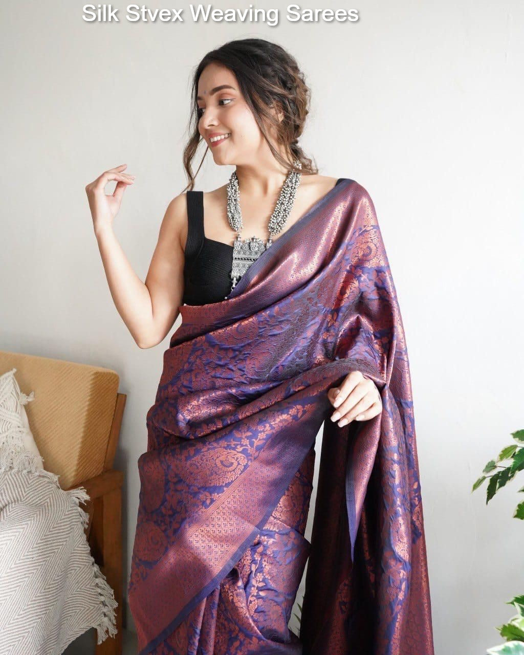 Silk Stvex Weaving Sarees