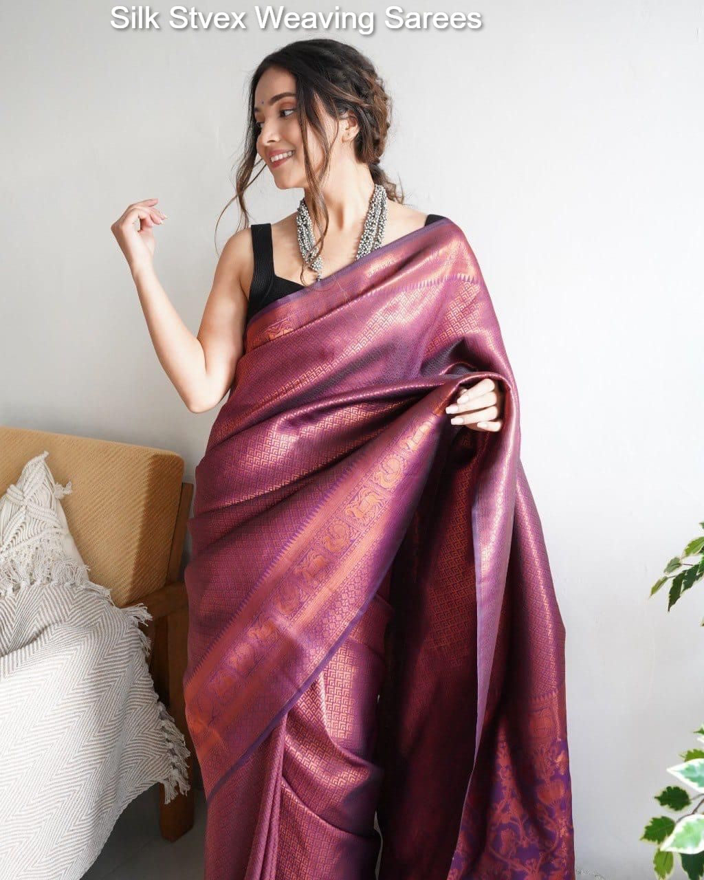 Silk Stvex Weaving Sarees