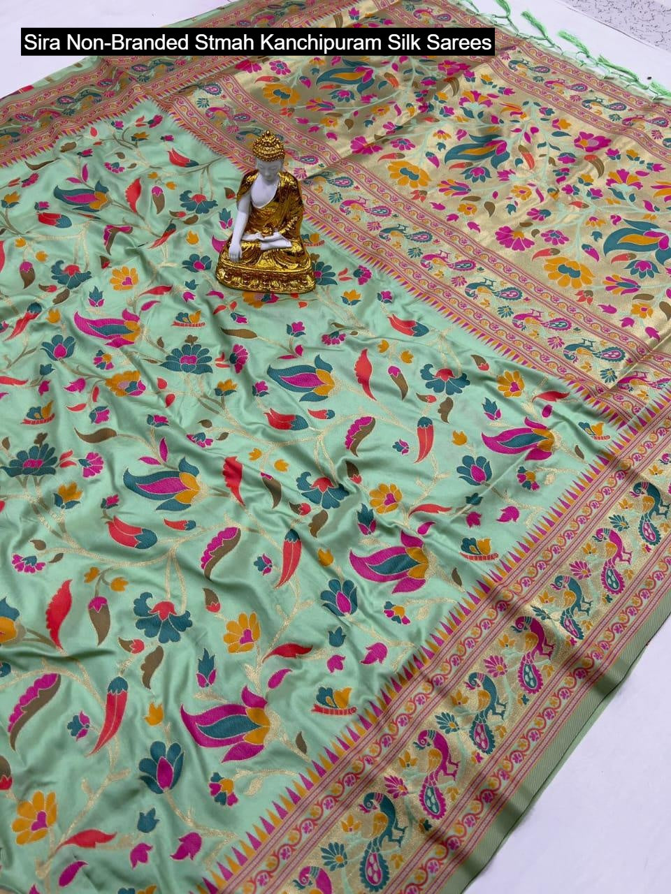Sira Non-Branded Stmah Kanchipuram Silk Sarees