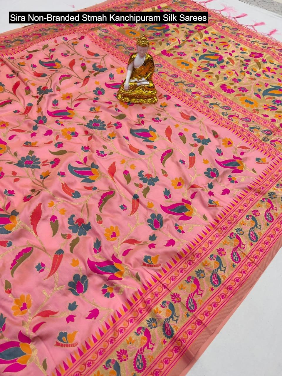 Sira Non-Branded Stmah Kanchipuram Silk Sarees