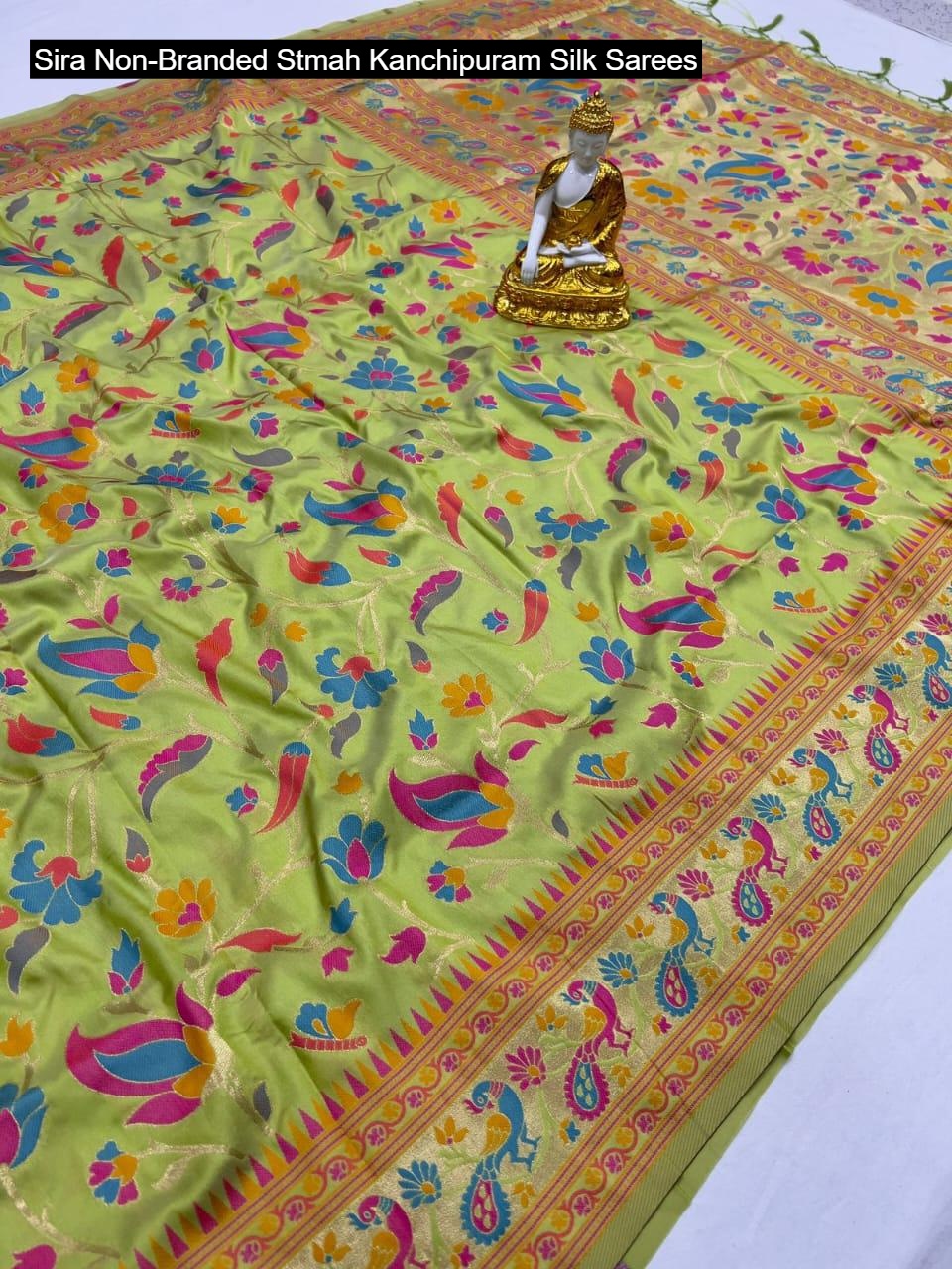 Sira Non-Branded Stmah Kanchipuram Silk Sarees