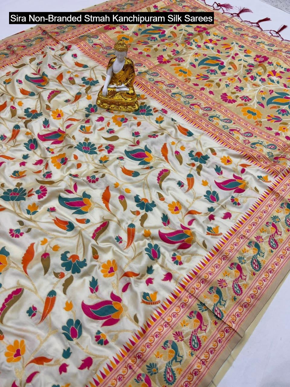 Sira Non-Branded Stmah Kanchipuram Silk Sarees