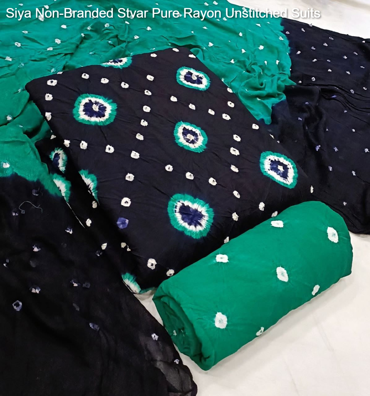 Siya Non-Branded Stvar Pure Rayon Unstitched Suits