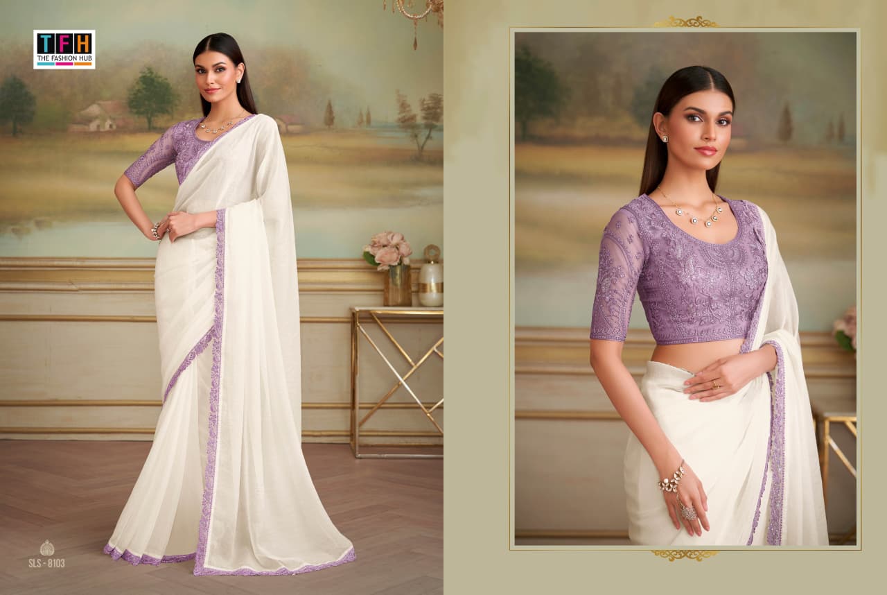 Sls-8103 Salsa Style Vol-05 Tfh Georgette Sarees