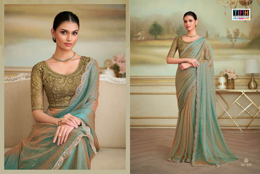 Sls-8105 Salsa Style Vol-05 Tfh Georgette Sarees