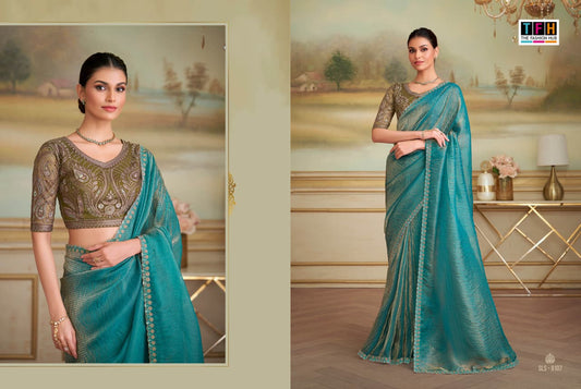 Sls-8107 Salsa Style Vol-05 Tfh Georgette Sarees
