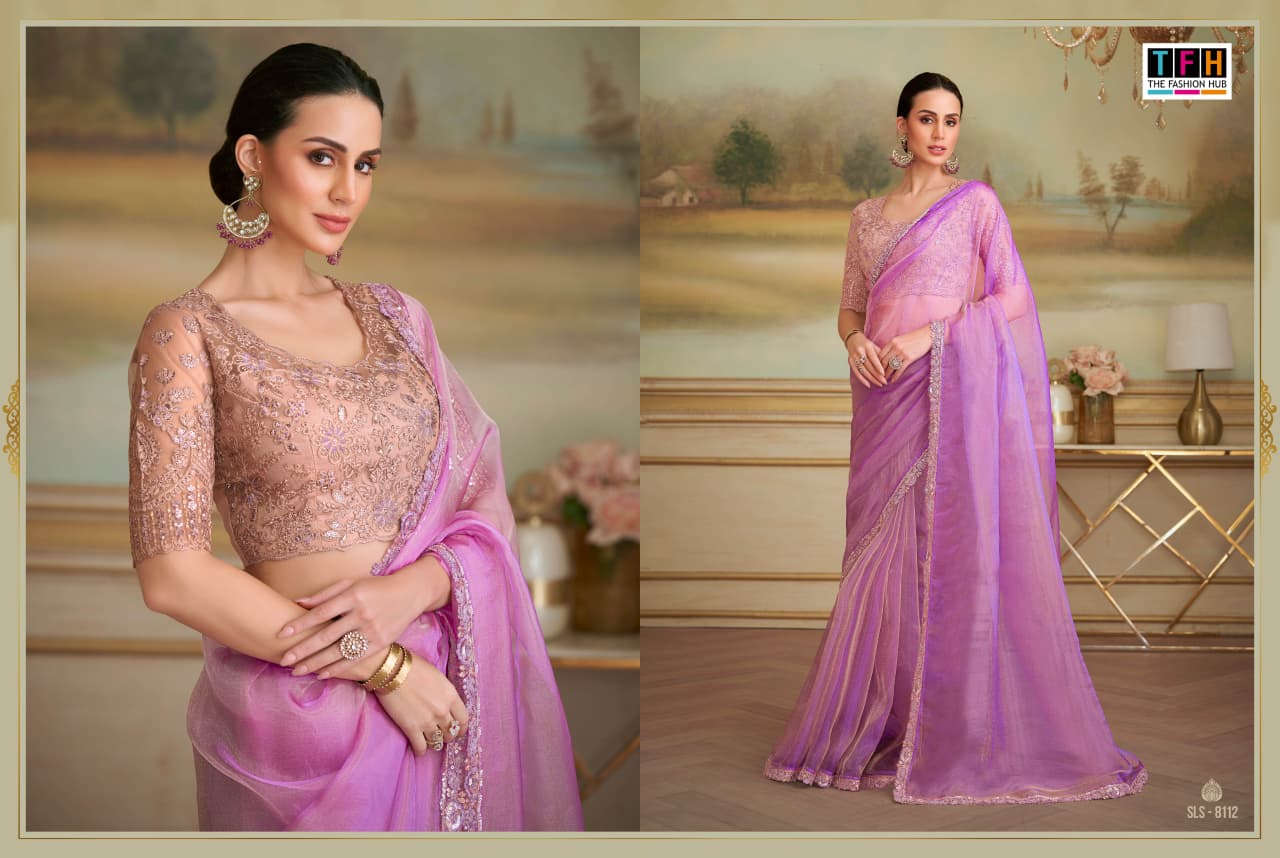 Sls-8112 Salsa Style Vol-05 Tfh Georgette Sarees