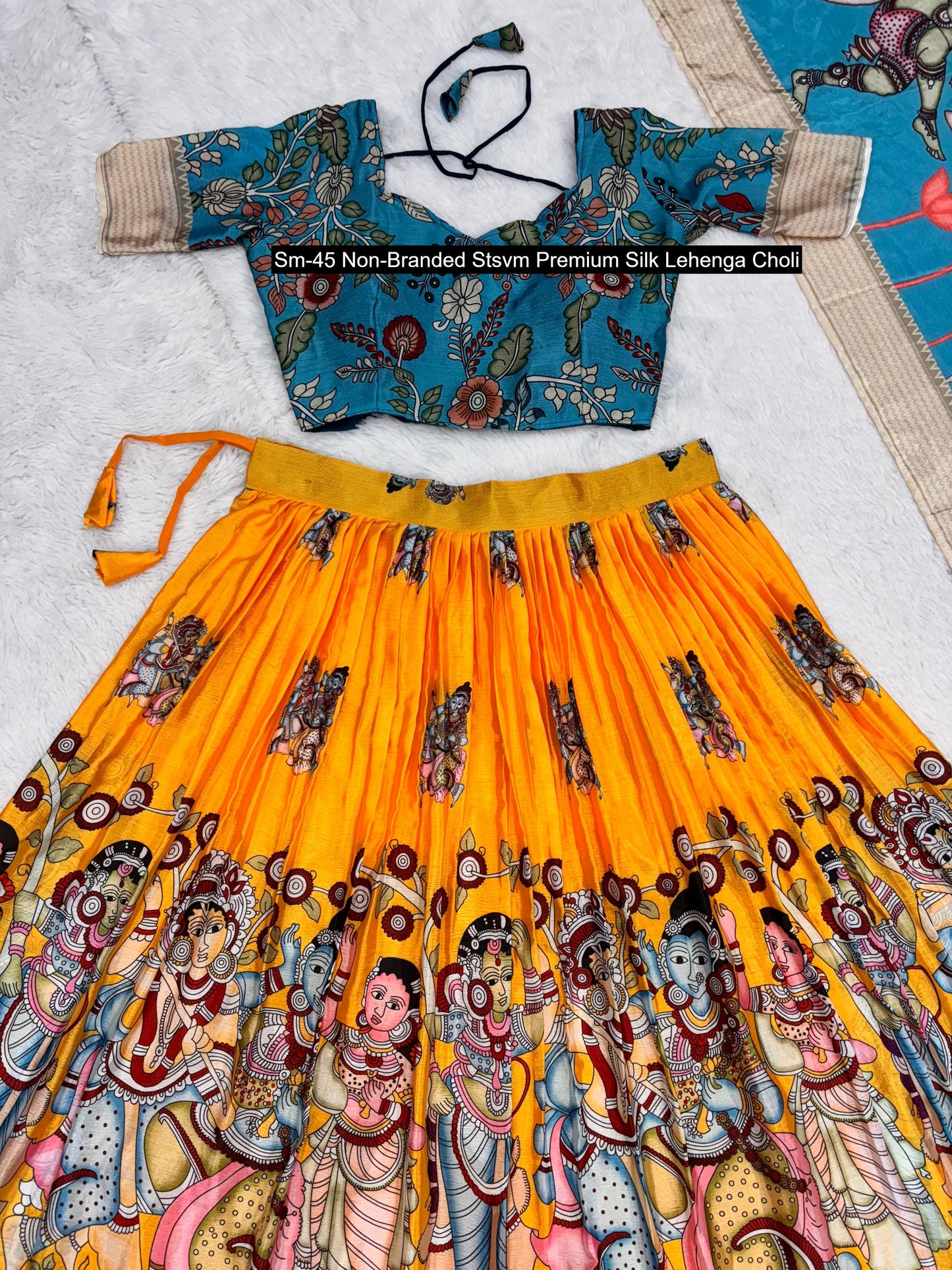 Sm-45 Non-Branded Stsvm Premium Silk Lehenga Choli