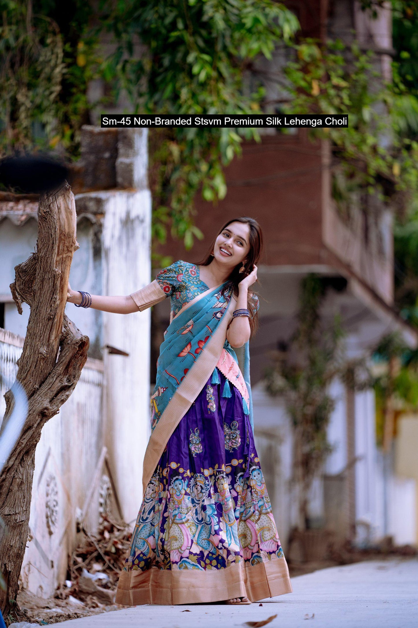 Sm-45 Non-Branded Stsvm Premium Silk Lehenga Choli