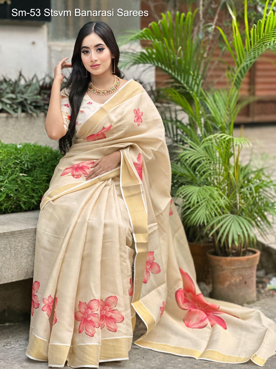 Sm-53 Stsvm Banarasi Sarees