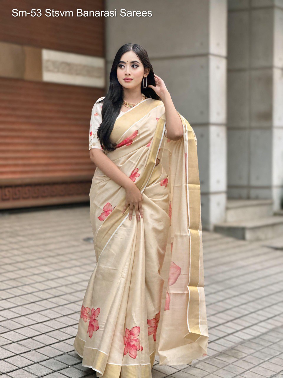 Sm-53 Stsvm Banarasi Sarees