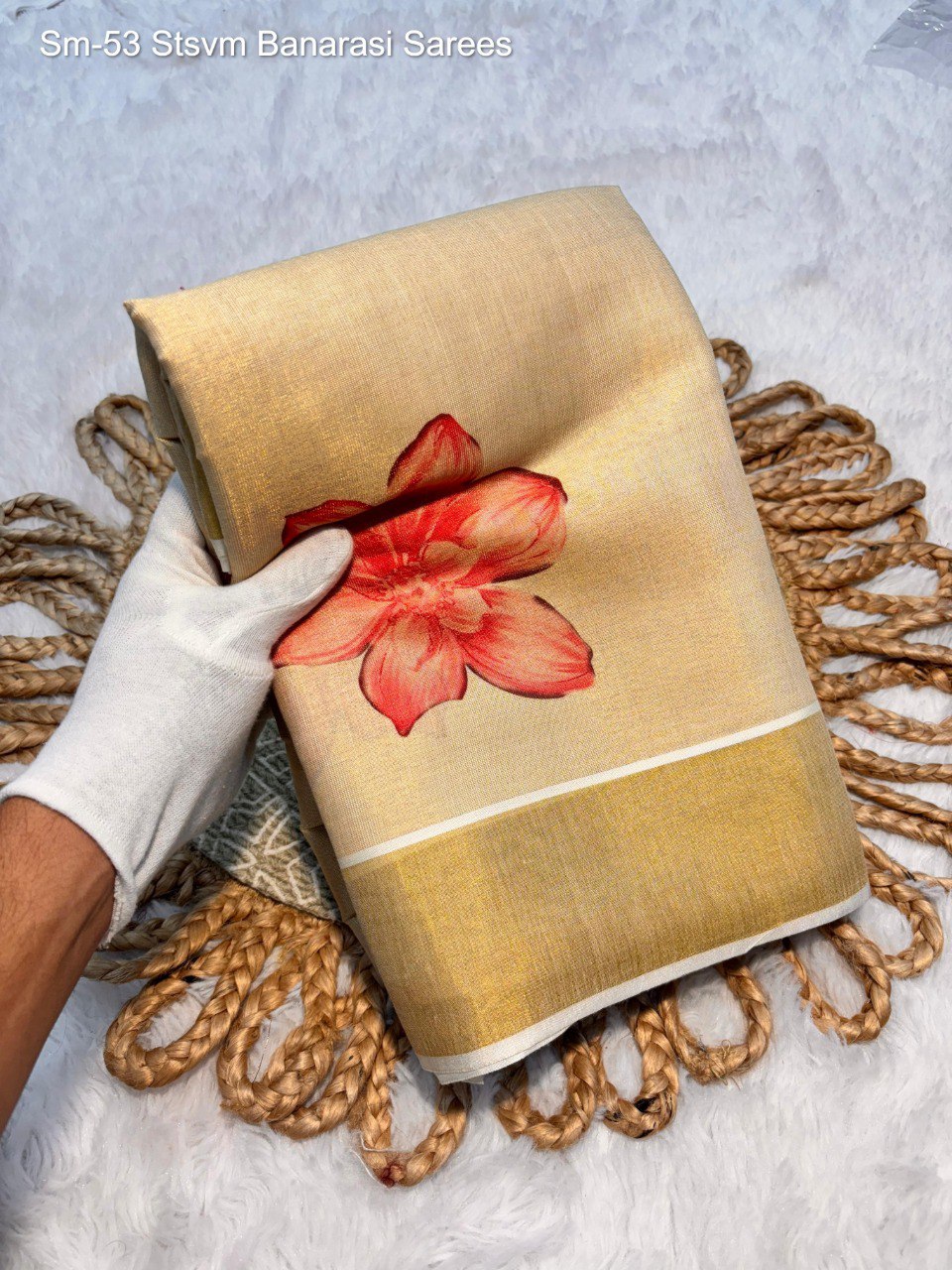 Sm-53 Stsvm Banarasi Sarees