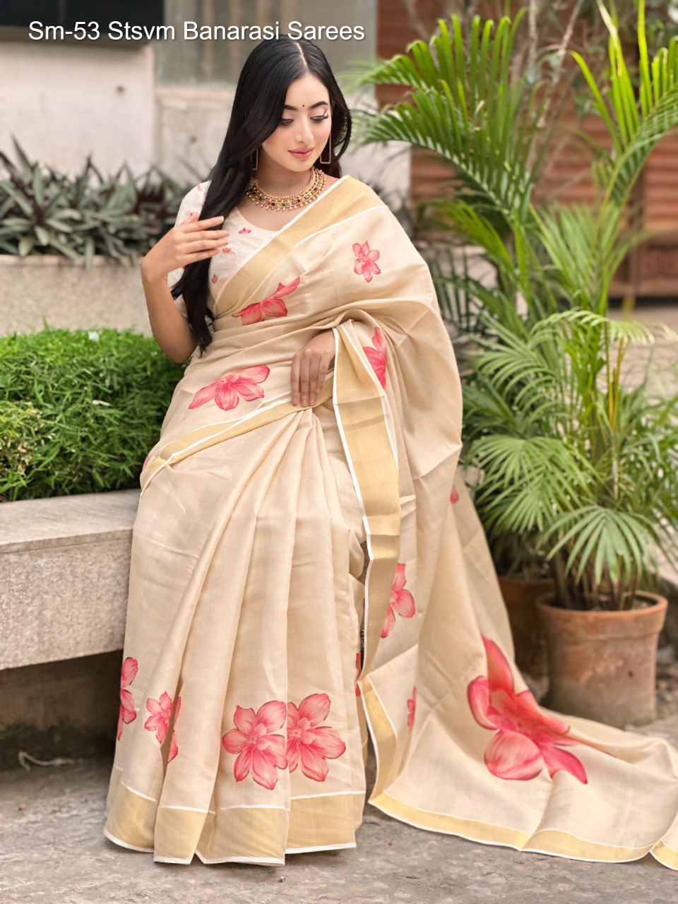 Sm-53 Stsvm Banarasi Sarees