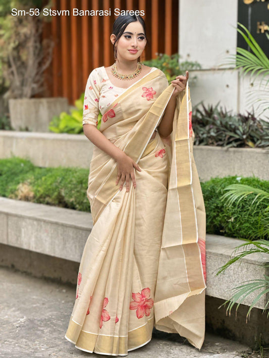 Sm-53 Stsvm Banarasi Sarees