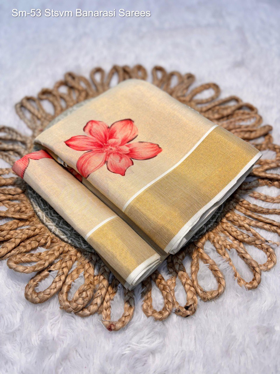 Sm-53 Stsvm Banarasi Sarees