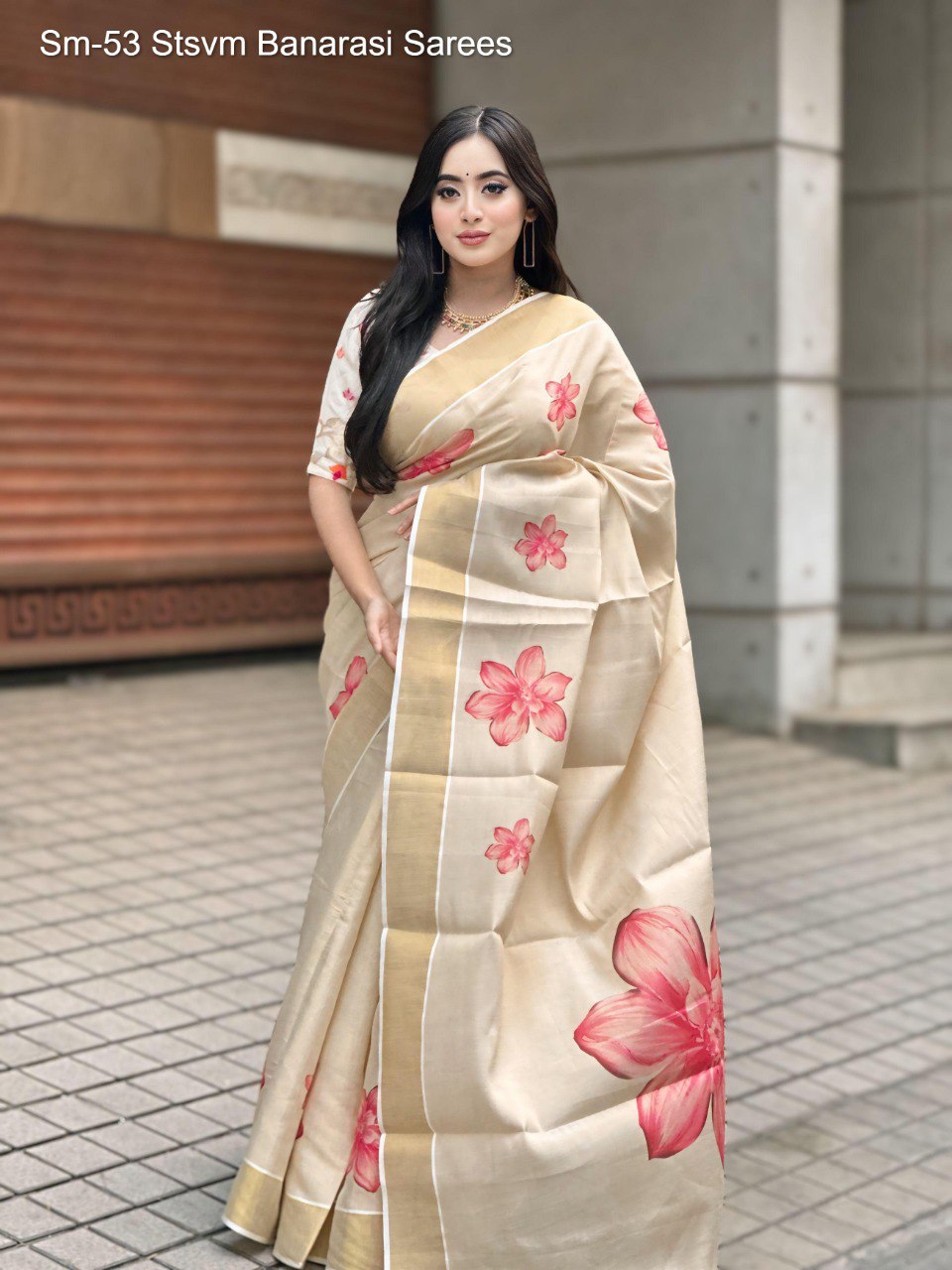Sm-53 Stsvm Banarasi Sarees