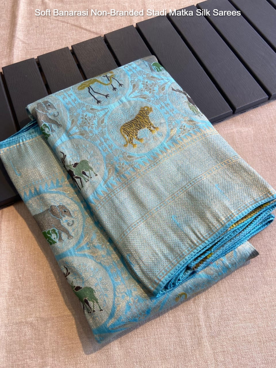 Soft Banarasi Non-Branded Stadi Matka Silk Sarees