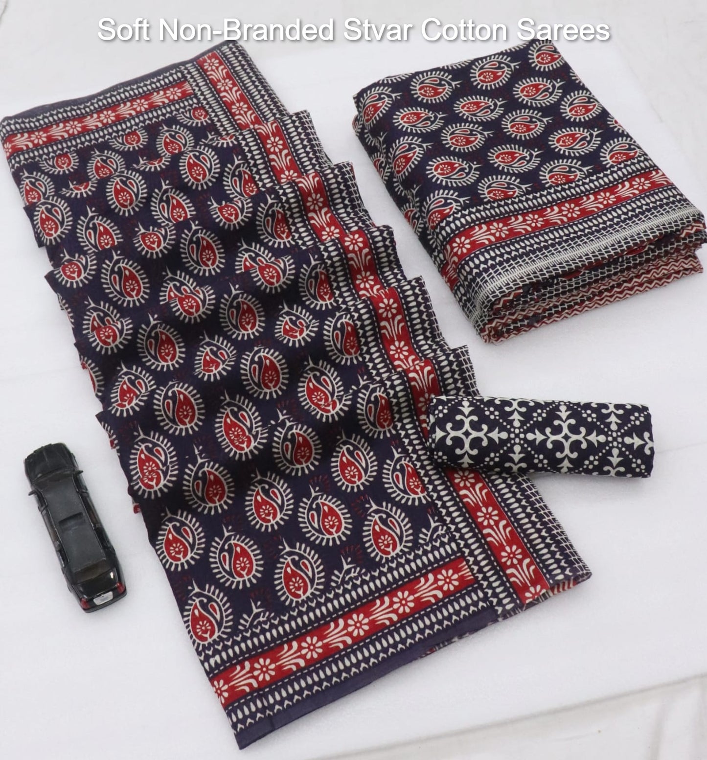 Soft Non-Branded Stvar Cotton Sarees