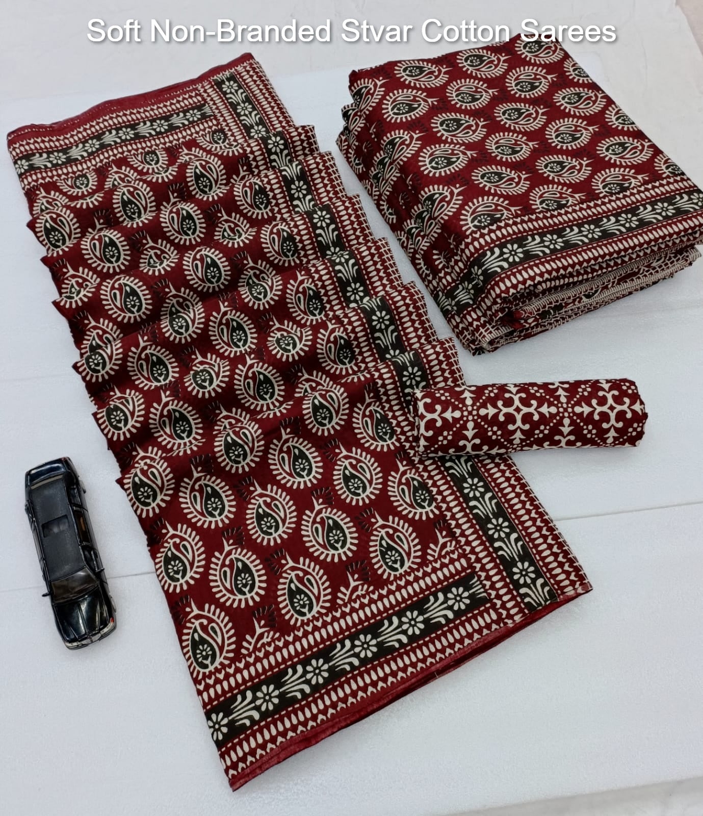 Soft Non-Branded Stvar Cotton Sarees