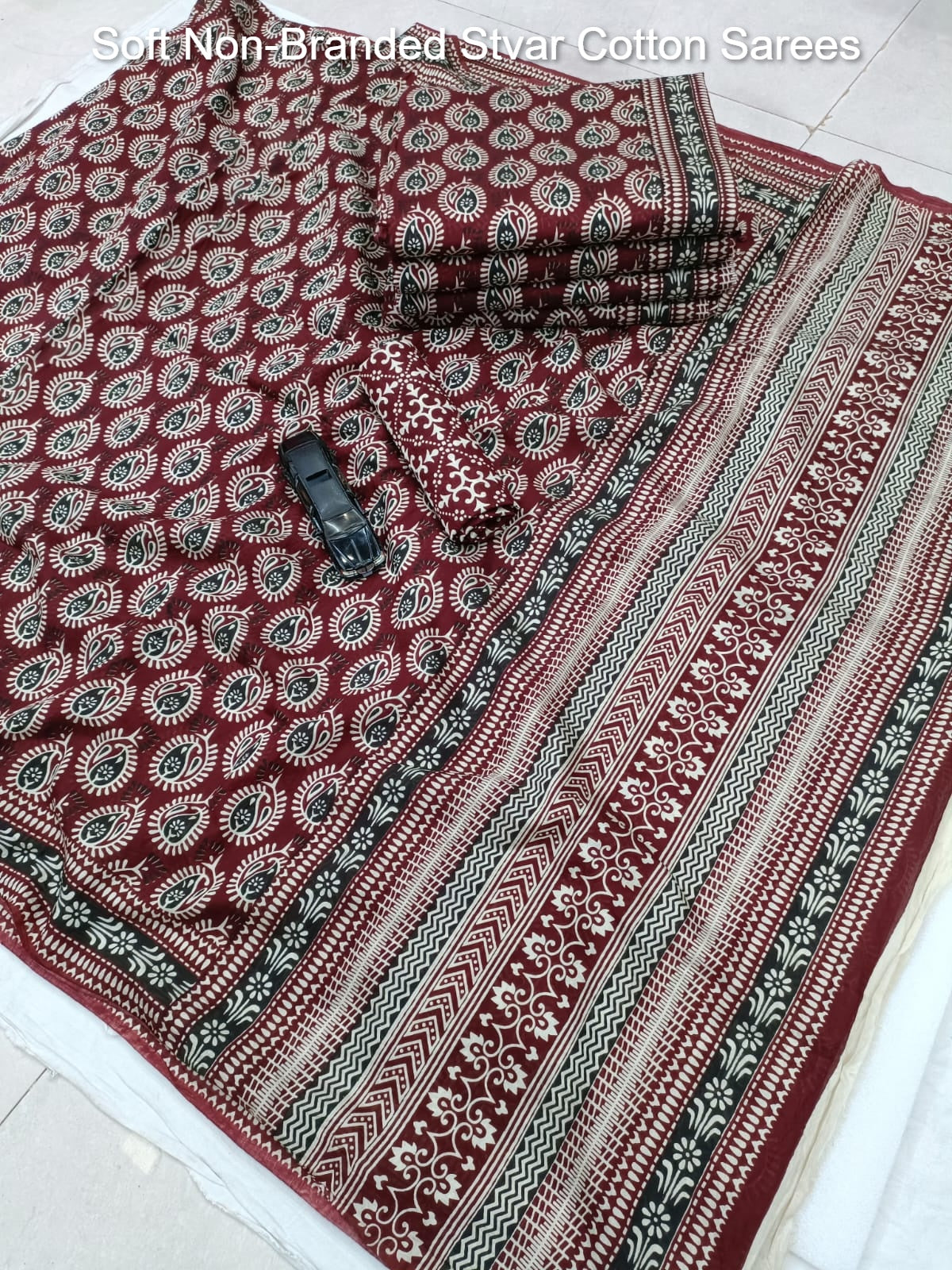 Soft Non-Branded Stvar Cotton Sarees