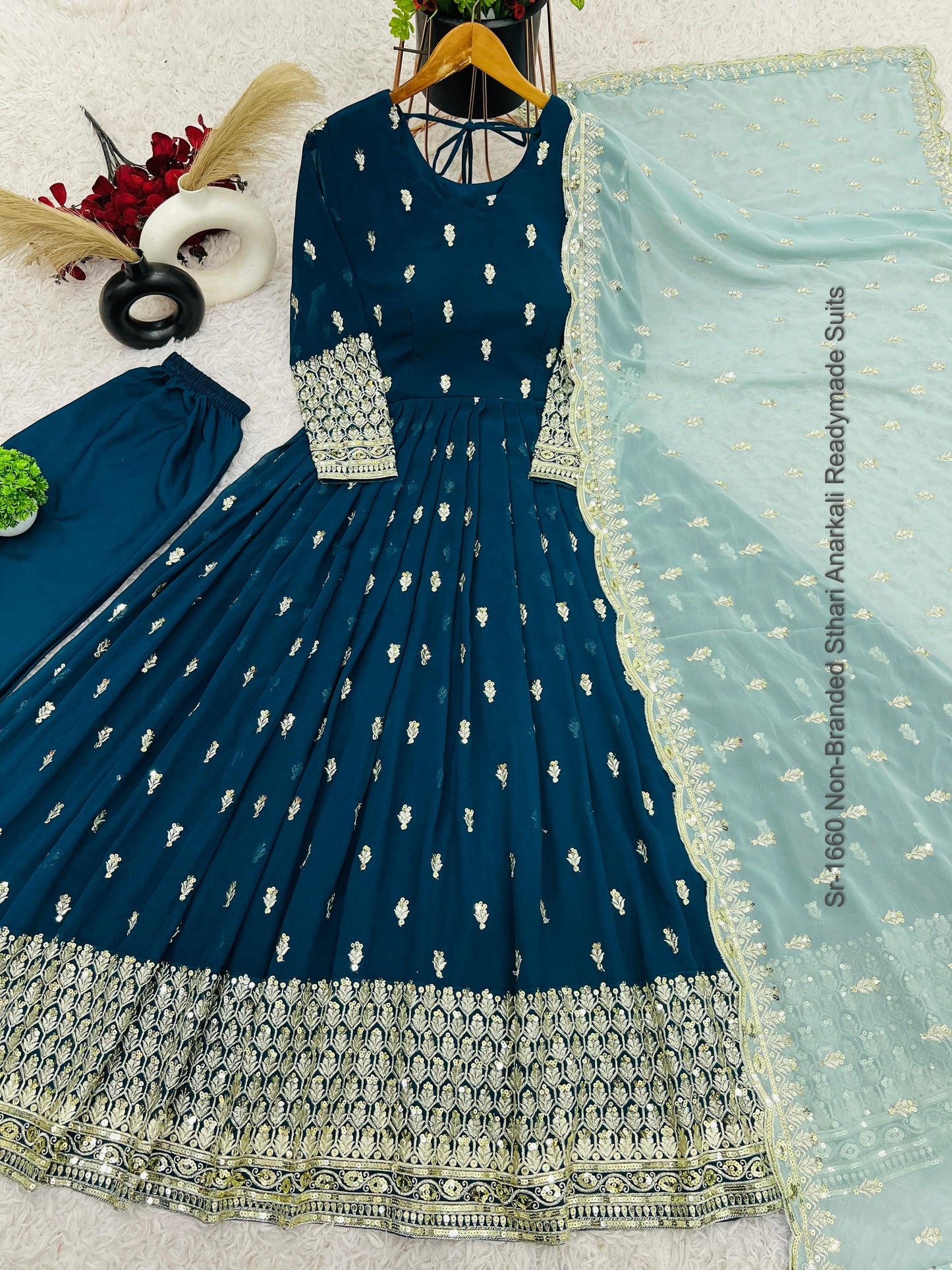 Sr-1660 Sthari Anarkali Readymade Suits
