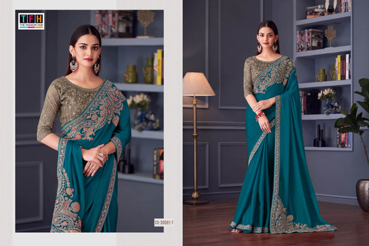 Ss-30001-F Silver Screen Tfh Silk Sarees