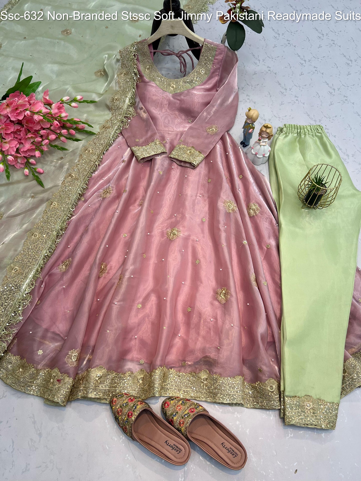 Ssc-632 Non-Branded Stssc Soft Jimmy Pakistani Readymade Suits