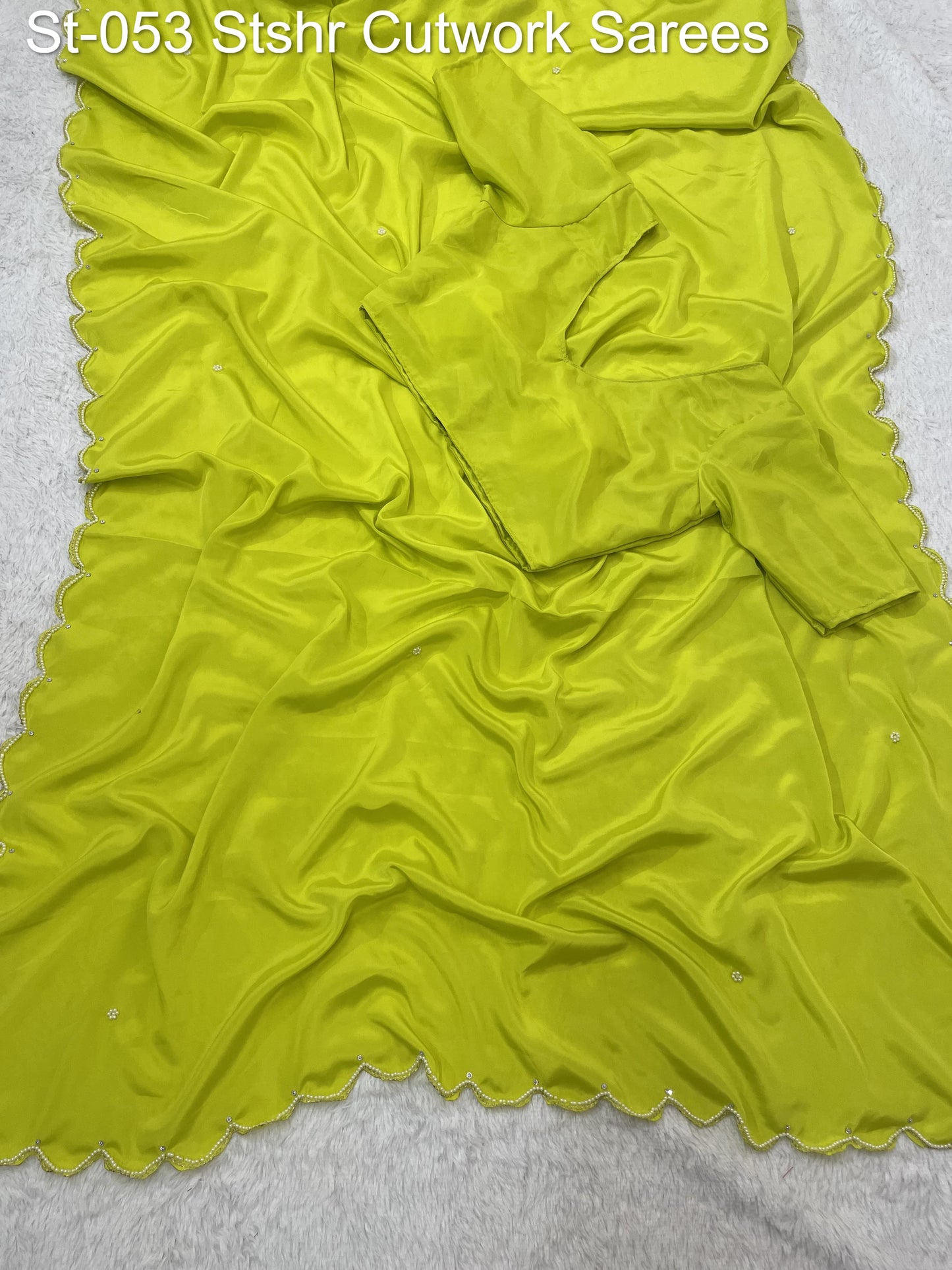 St-053 Stshr Cutwork Sarees