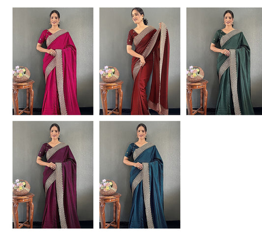St-143 Non-Branded Stshr Premium Blooming Sarees