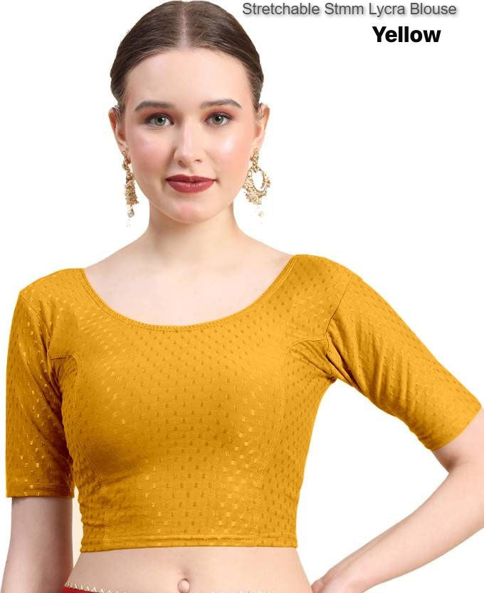 Stretchable Stmm Lycra Blouse