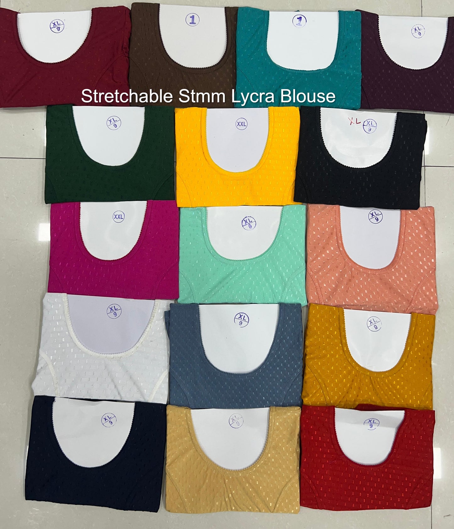 Stretchable Stmm Lycra Blouse