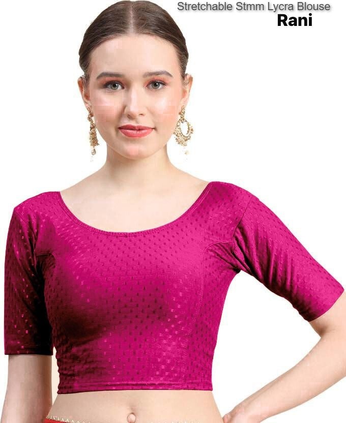 Stretchable Stmm Lycra Blouse
