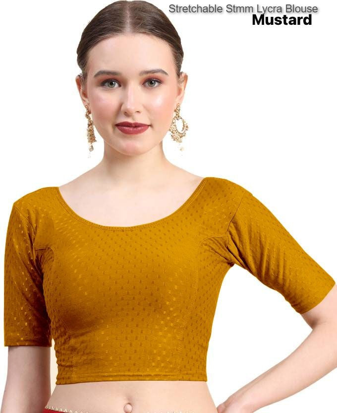 Stretchable Stmm Lycra Blouse