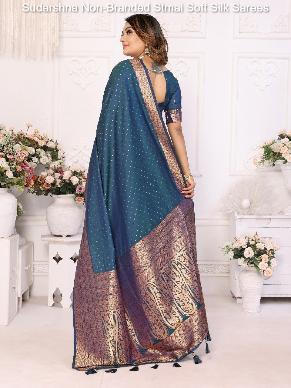 Sudarshna Non-Branded Stmai Soft Silk Sarees