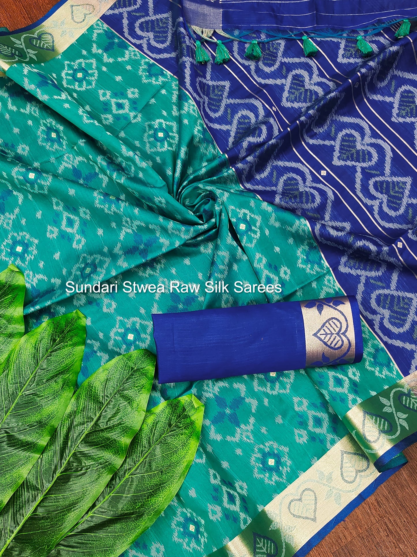 Sundari Stwea Raw Silk Sarees