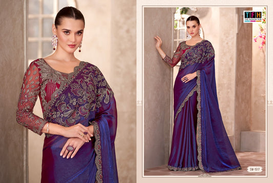 Sw-1517 Sandalwood Vol-15 Tfh Georgette Sarees